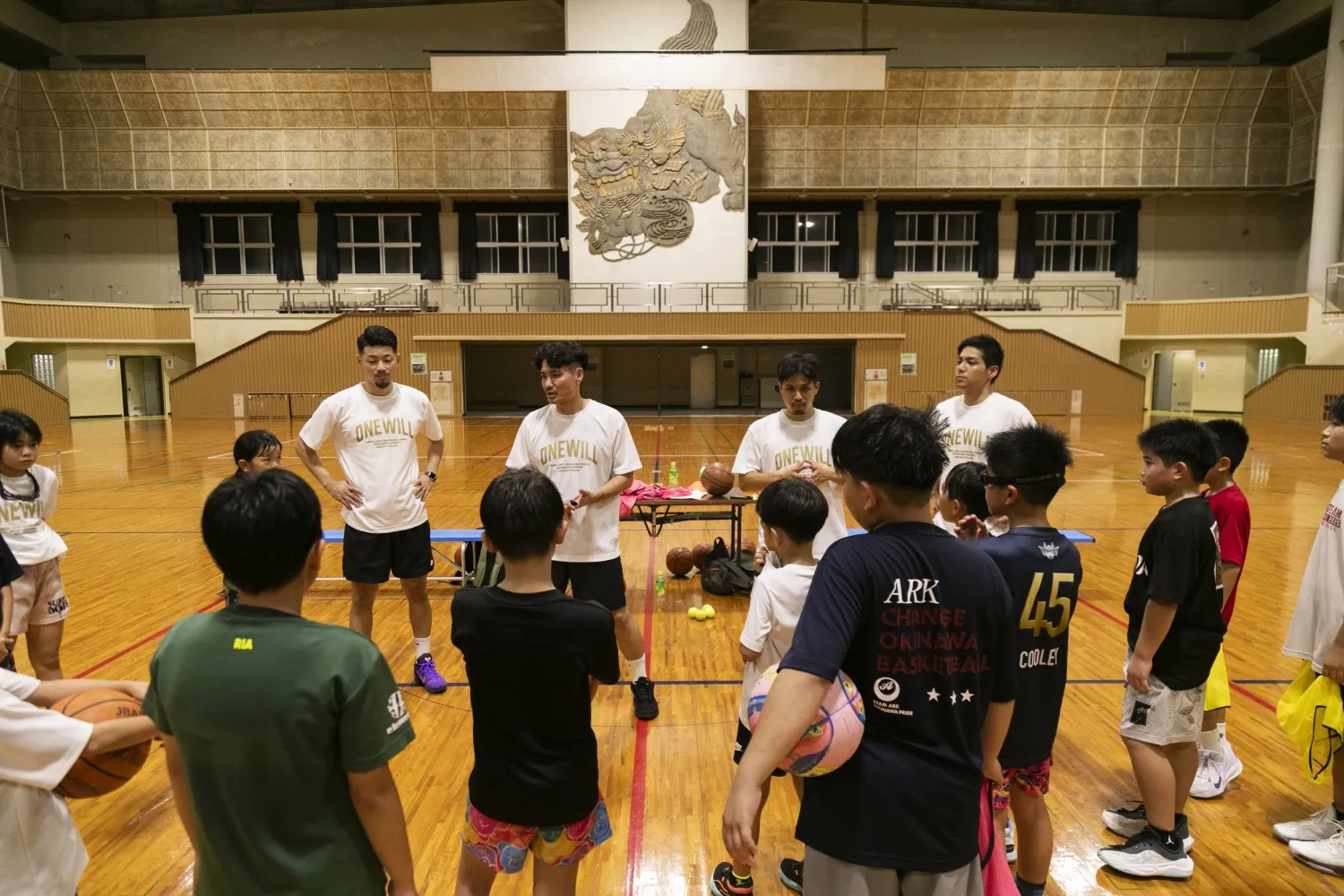 ティーチングの様子