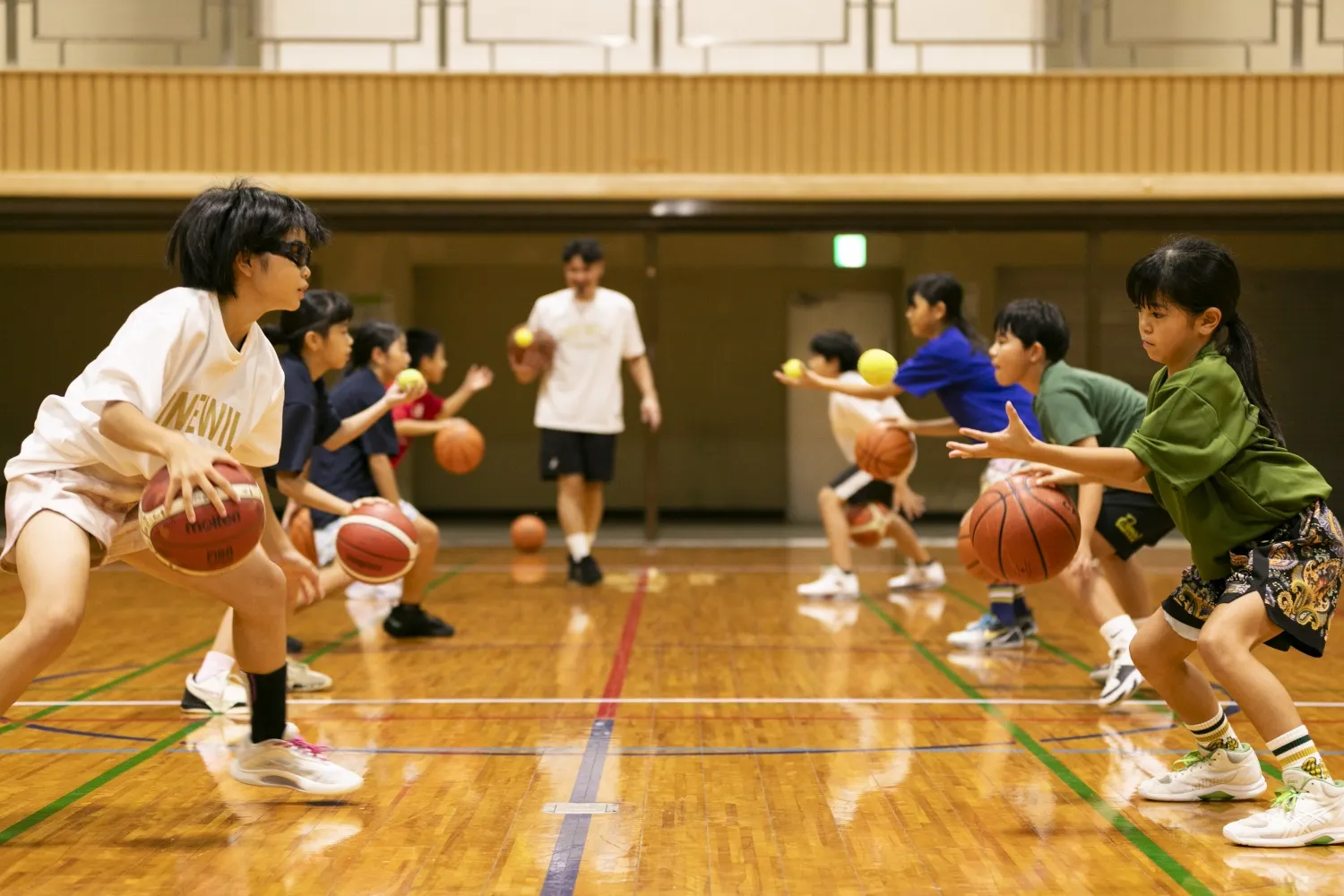 練習の様子の画像